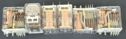 LOT OF 6 POTTER & BRUMFIELD R10-E1-Z4-115VAC RELAYS R10-E1-Z4 115VAC
