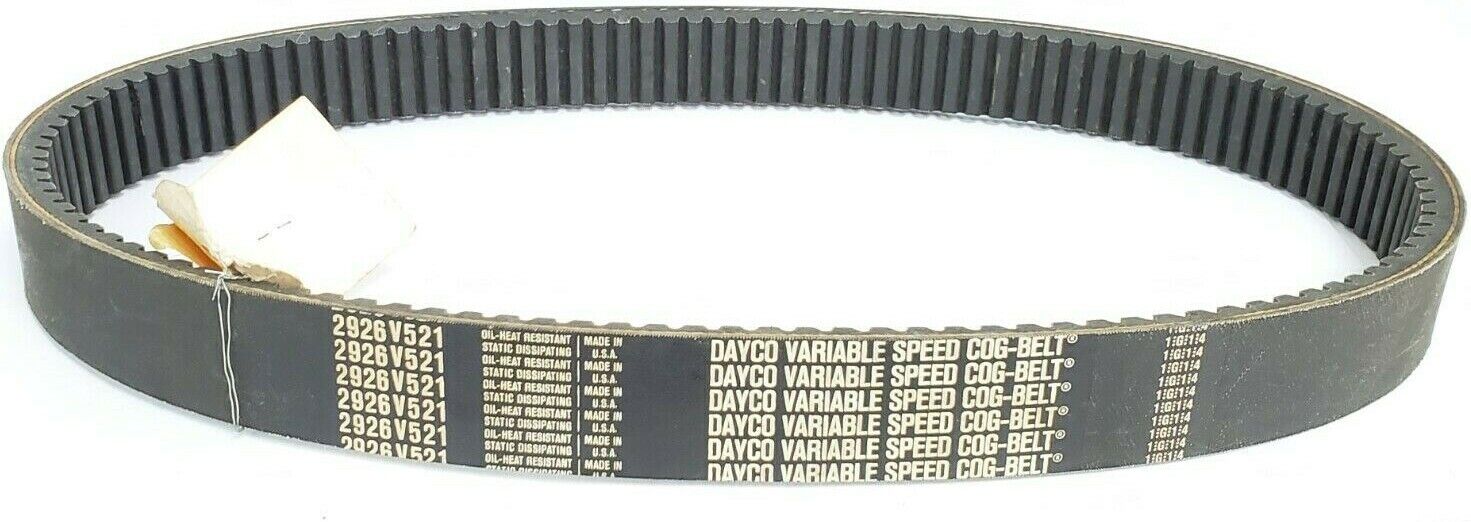 NEW DAYCO 2926V521 VARIABLE SPEED COG-BELT 1-13/16IN TOP WIDTH 53IN OVERALL LENG