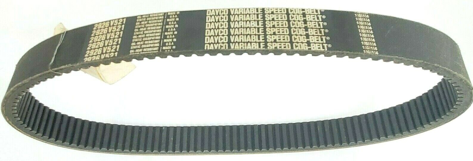 NEW DAYCO 2926V521 VARIABLE SPEED COG-BELT 1-13/16IN TOP WIDTH 53IN OVERALL LENG