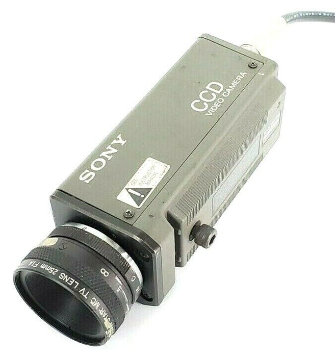 SONY SSC-D5 CCD VIDEO CAMERA SSCD5 W/ CABLE AND LENS