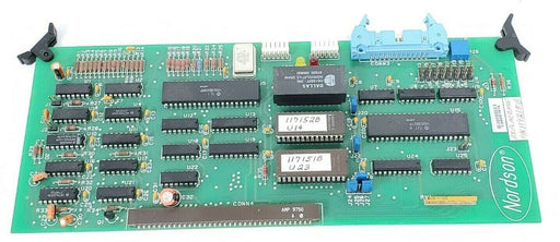 NORDSON 105781B PC BOARD 100822, REPLACEMENT P/N: 119215B W/ 117151B & 117152B