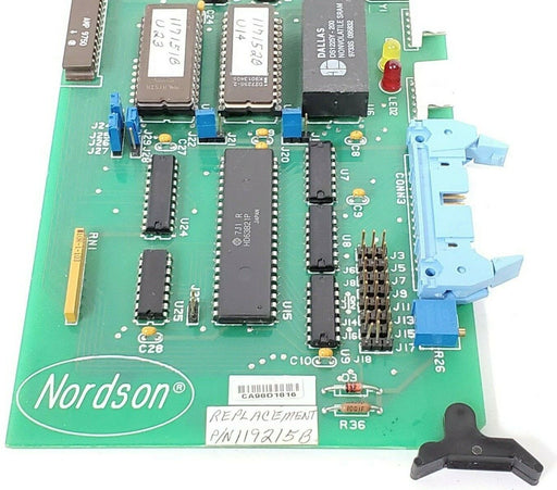 NORDSON 105781B PC BOARD 100822, REPLACEMENT P/N: 119215B W/ 117151B & 117152B