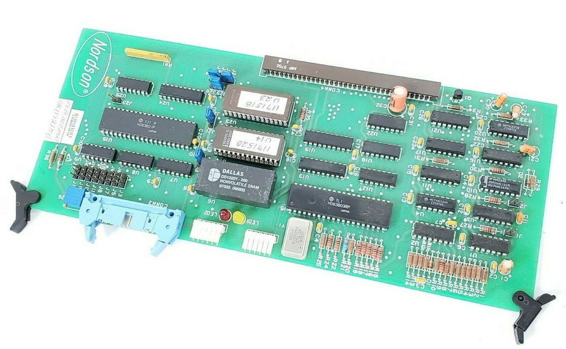 NORDSON 105781B PC BOARD 100822, REPLACEMENT P/N: 119215B W/ 117151B & 117152B