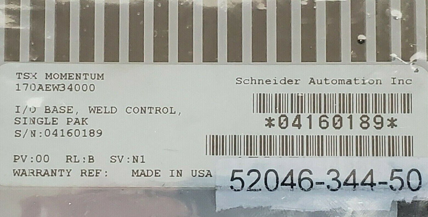 NIB SCHNEIDER / SQUARE D 170LNT71000 DEVICENET ADAPTER W/ 170AEW34000 BASE