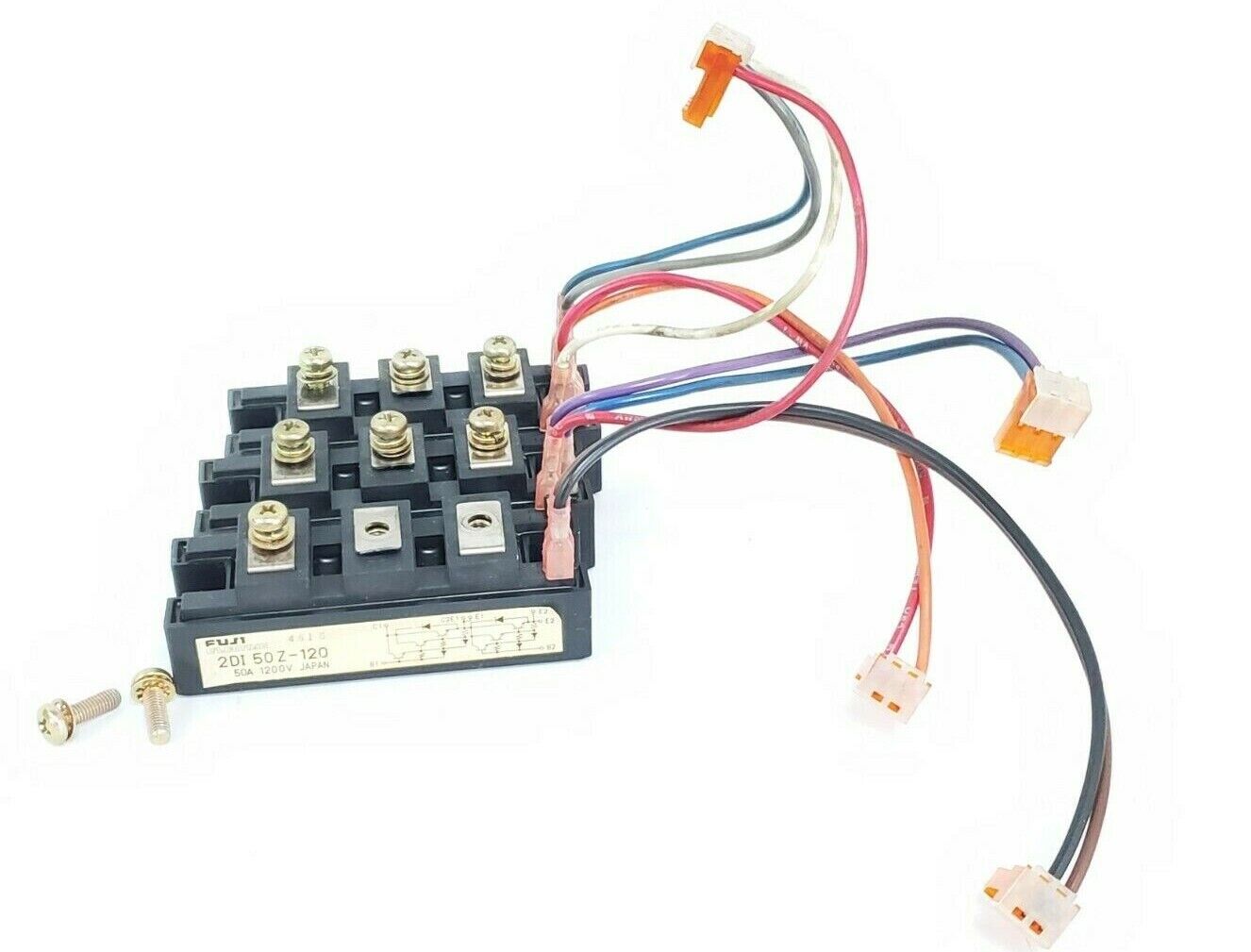 LOT OF 3 FUJI ELETRIC 2DI50Z-120 TRANSISTOR BLOCKS 50A 1200V, 2DI50Z120