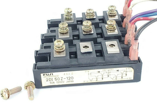 LOT OF 3 FUJI ELETRIC 2DI50Z-120 TRANSISTOR BLOCKS 50A 1200V, 2DI50Z120