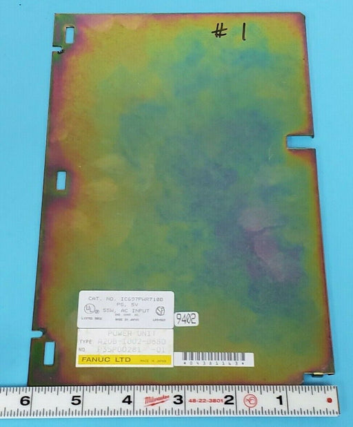 FANUC IC697PWR710B BASE PLATE FOR POWER UNIT A20B-1002-0680