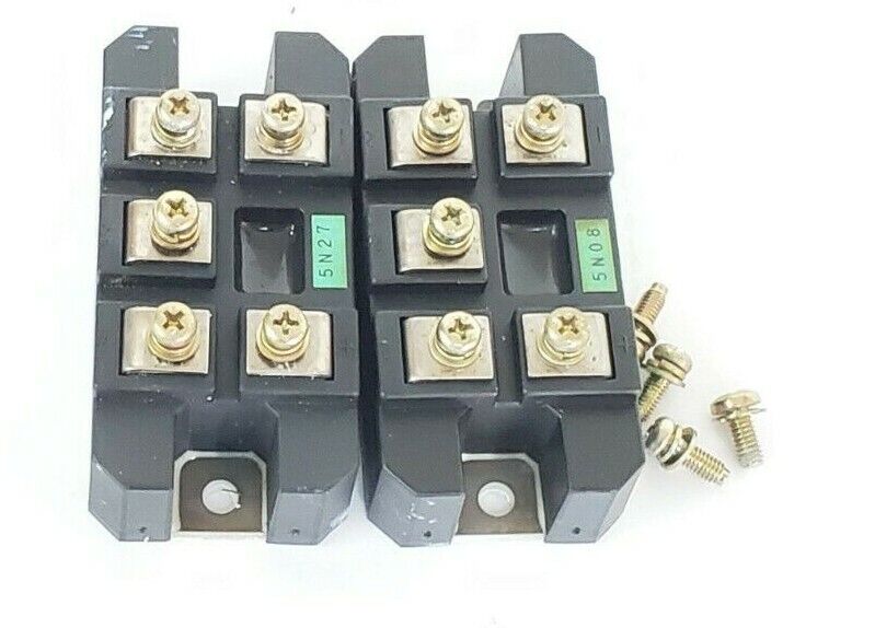 LOT OF 2 FANUC / FUJI ELECTRIC A50L-2001-0232 POWER TRANSISTORS 6RI30FE-080 30A