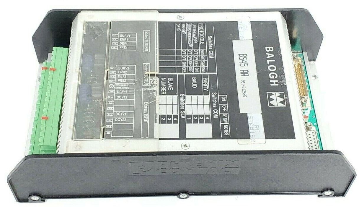 BALOGH BS45-AA SERIAL CONTROL MODULE 9514312585, BS45AA