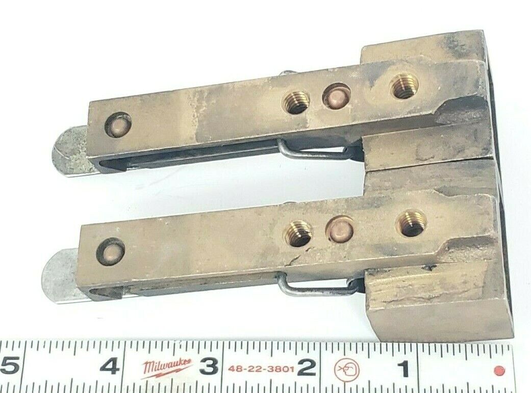 LOT OF 2 DIAMOND CORP. GE236PUF BRUSH HOLDERS