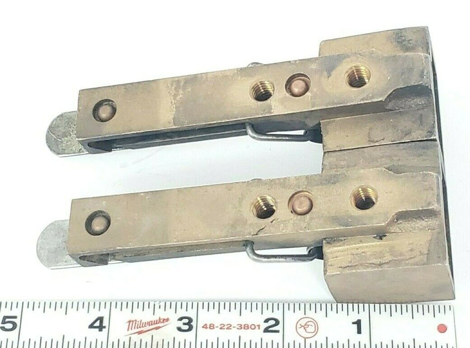 LOT OF 2 DIAMOND CORP. GE236PUF BRUSH HOLDERS