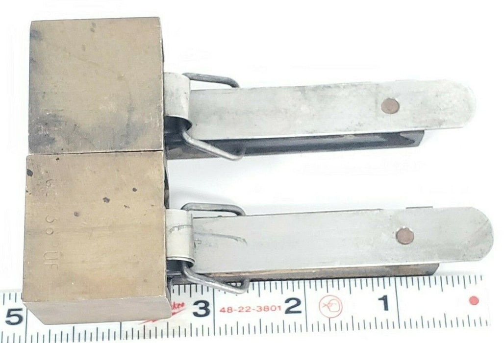 LOT OF 2 DIAMOND CORP. GE236PUF BRUSH HOLDERS