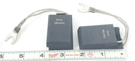 BAG OF 3 NEW HELWIG 13-621221 CARBON BRUSHES 13621221, 5410