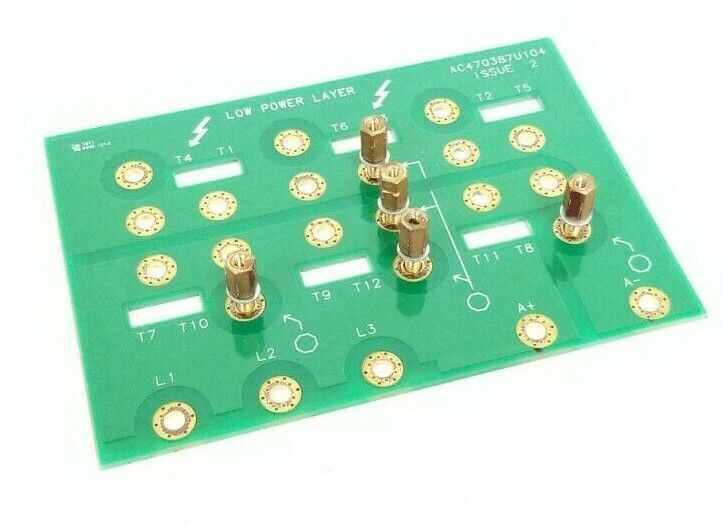 PARKER DRIVES AC470387U104 POWER BOARD ISS. 2 W/ MOUNTING SCREWS