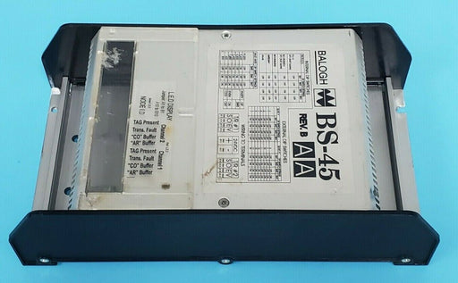 BALOGH BS-45AA SERIAL CONTROL UNIT REV. B HOUSING ASSEMBLY BS45AA