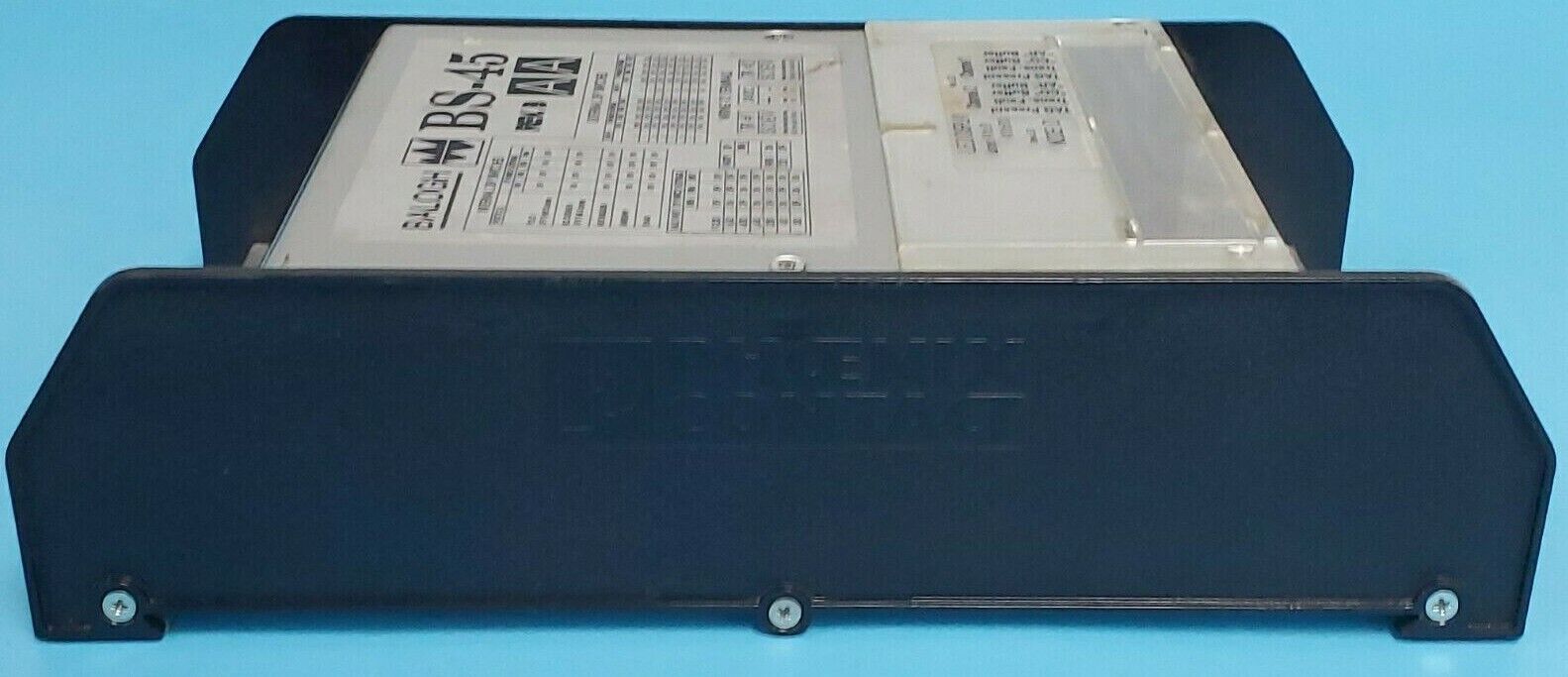 BALOGH BS-45AA SERIAL CONTROL UNIT REV. B HOUSING ASSEMBLY BS45AA