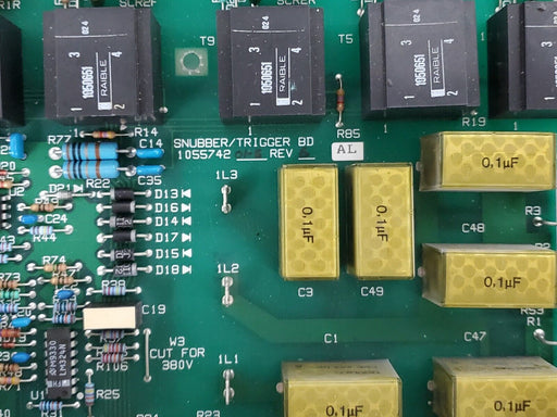 BOSTON / FINCOR 105574201-E SNUBBER / TRIGGER BOARD REV: E AL 105574201