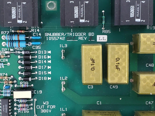 BOSTON / FINCOR 105574201-E SNUBBER / TRIGGER BOARD REV: E LL 1055742