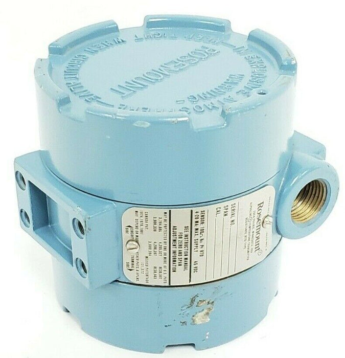 ROSEMOUNT 444RL2U1A1NA TEMP TRANSMITTER 4-20 MA, 45 VDC