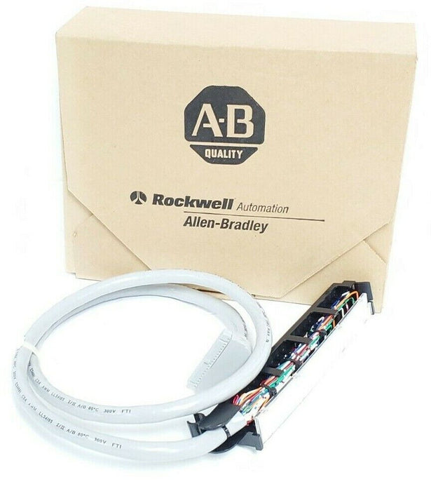 NIB ALLEN BRADLEY 1492-CABLE010J SER. C PRE-WIRED CABLE FOR 1771 DIGITAL I/O 1M