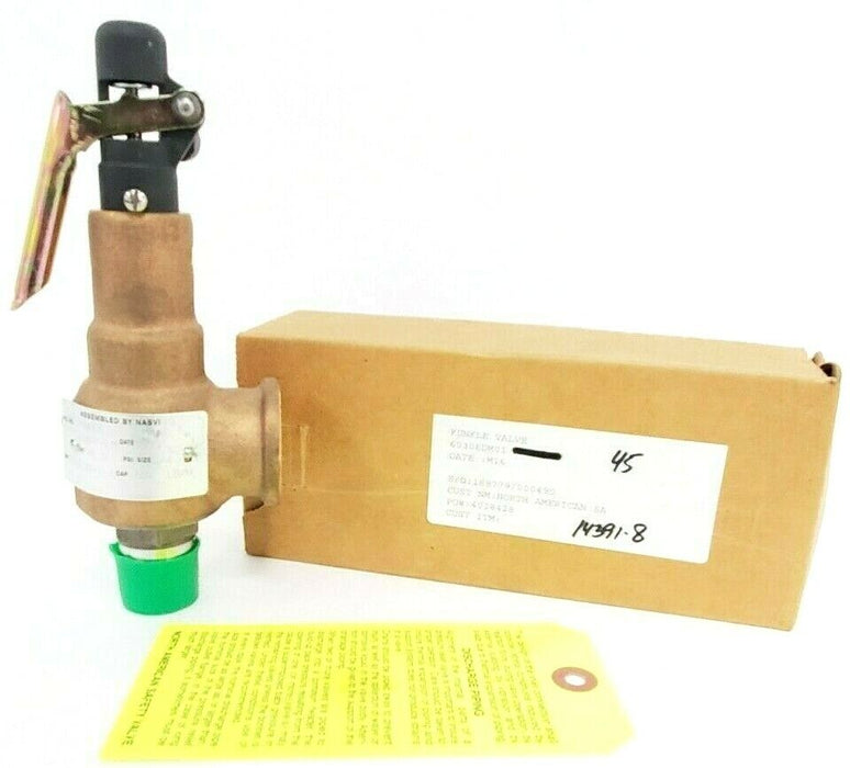 NIB KUNKLE 6030EDM01-LM PRESSURE RELIEF VALVE 3/4" X 1"  6030EDM01 6030EDM01LM
