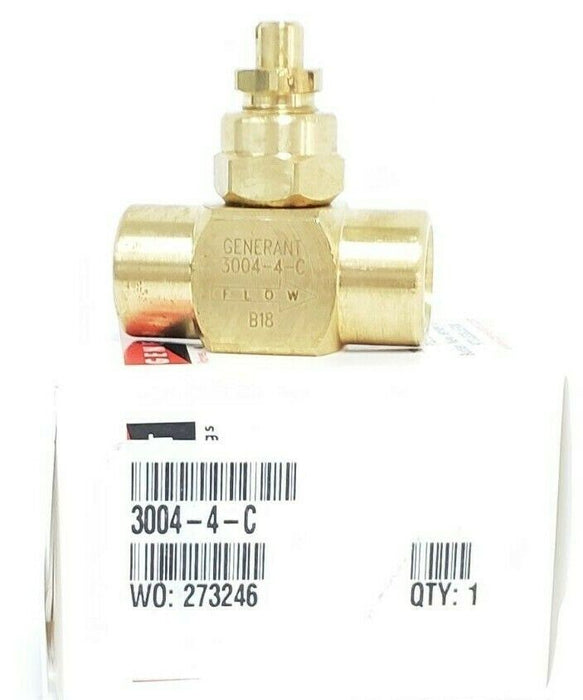 NIB GENERANT 3004-4-C NEEDLE VALVE 30044C