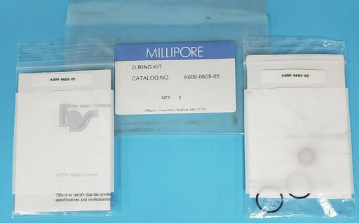 LOT OF 2 NEW MILLIPORE A000-0605-05 O-RING KITS A000060505