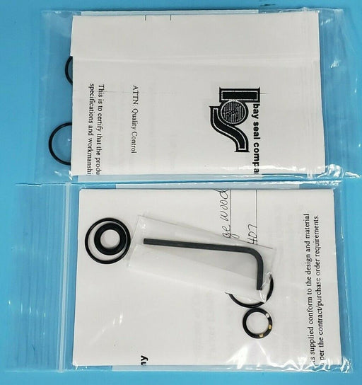 LOT OF 2 NEW MILLIPORE A000-0605-05 O-RING KITS A000060505