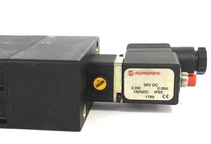 NORGREN M/20154/22 SOLENOID VALVE, 5/2 WAY 1/2'' W/ 1799 COIL 24V DC