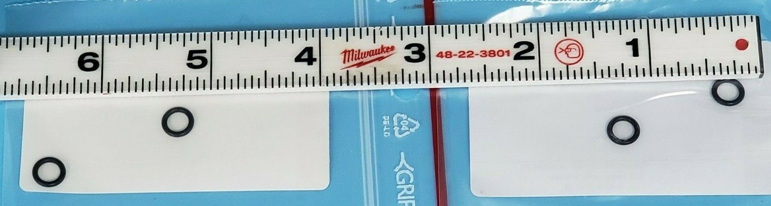 LOT OF 6 NEW GE HEALTHCARE 28-9675-90 O-RING KITS 5X1.35 FPM/FKM