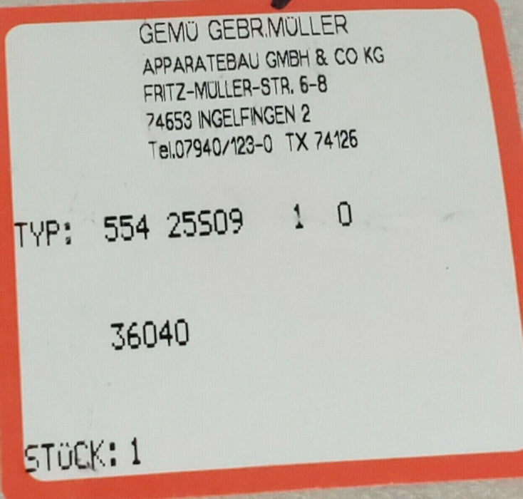 NEW GEMO TYP: 554 25S09 1 0 KIT 55425S0910, 36040
