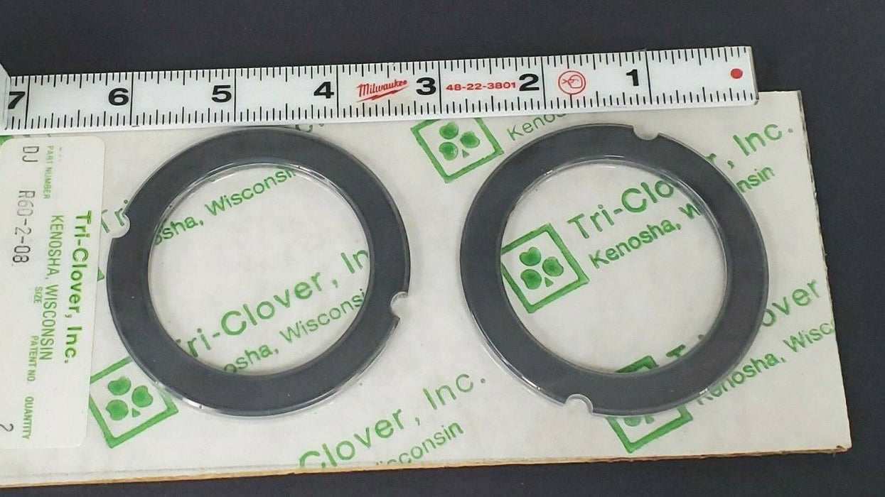 LOT OF 2 NEW TRI-CLOVER DJ R60-2-08 CARBON IMPELLERS