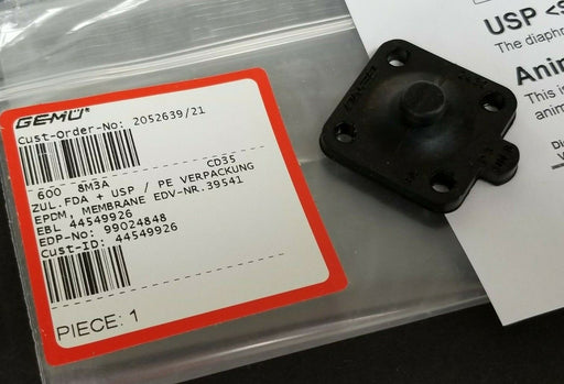 LOT OF 4 NEW GEMU EDV-NR. 39541 600-8M3A DIAPHRAGMS EBL 44549926 CD35 99024848