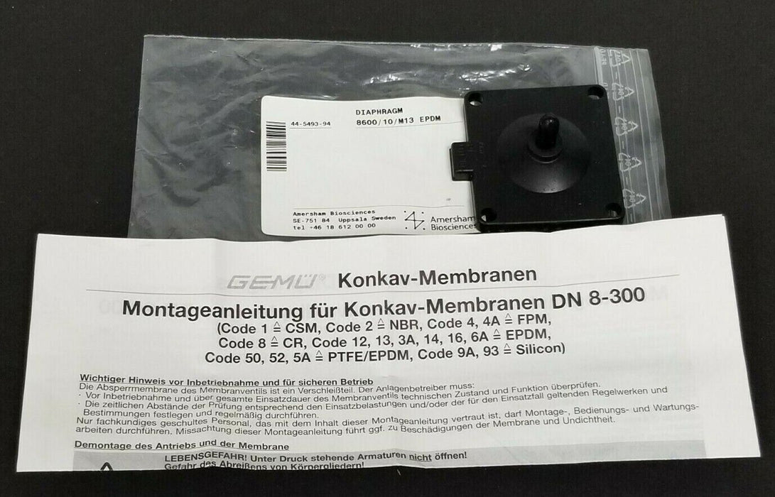 LOT OF 5 NEW GE HEALTHCARE 44-5493-94 DIAPHRAGMS 8600/10/M13 44549394