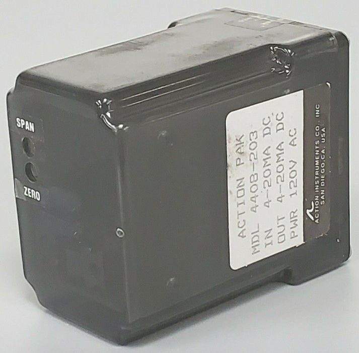 INVENSYS ACTION INSTRUMENTS 4408-203 RELAY CUSTOM 120VAC 4-20MA