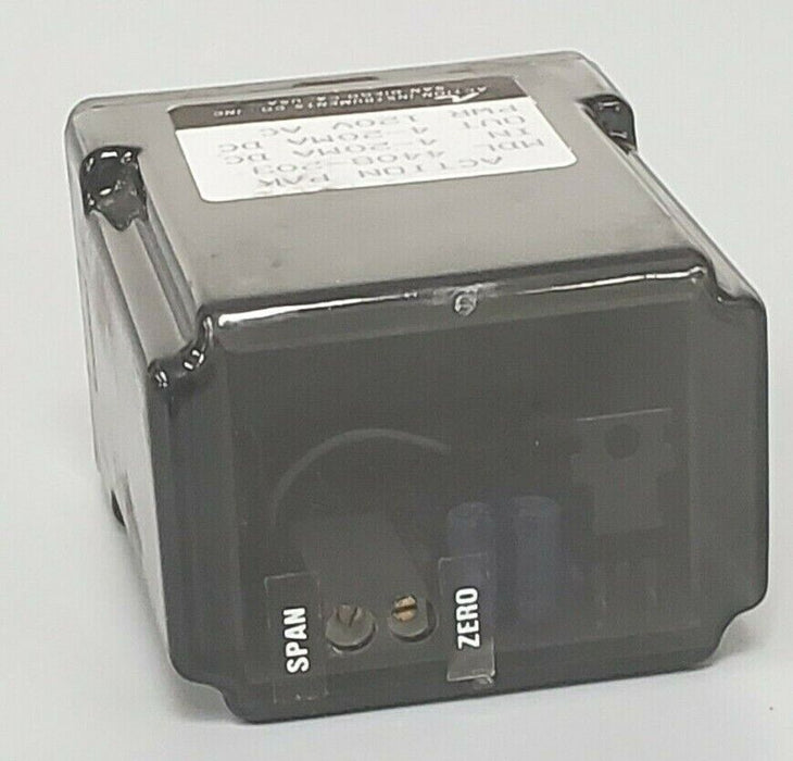 INVENSYS ACTION INSTRUMENTS 4408-203 RELAY CUSTOM 120VAC 4-20MA