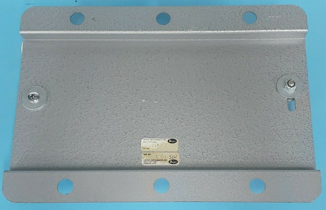 NEW DWYER 215 6" INCLINED MANOMETER STATIONARY GAUGE .05-0-.25" H2O