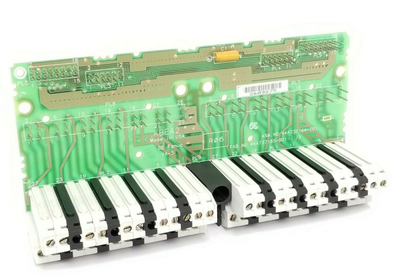 GE FANUC 44A737164-G01 TERMINAL BOARD KBEA2 VA-5 44A737165-001R03/3