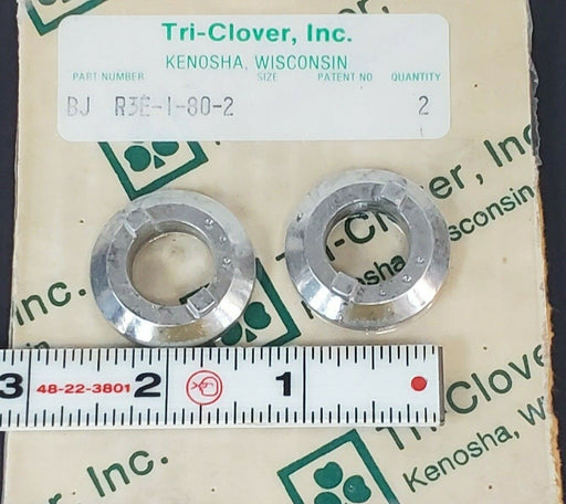 LOT OF 2 NEW TRI-CLOVER BJ R3E-1-80-2 SEAL RINGS