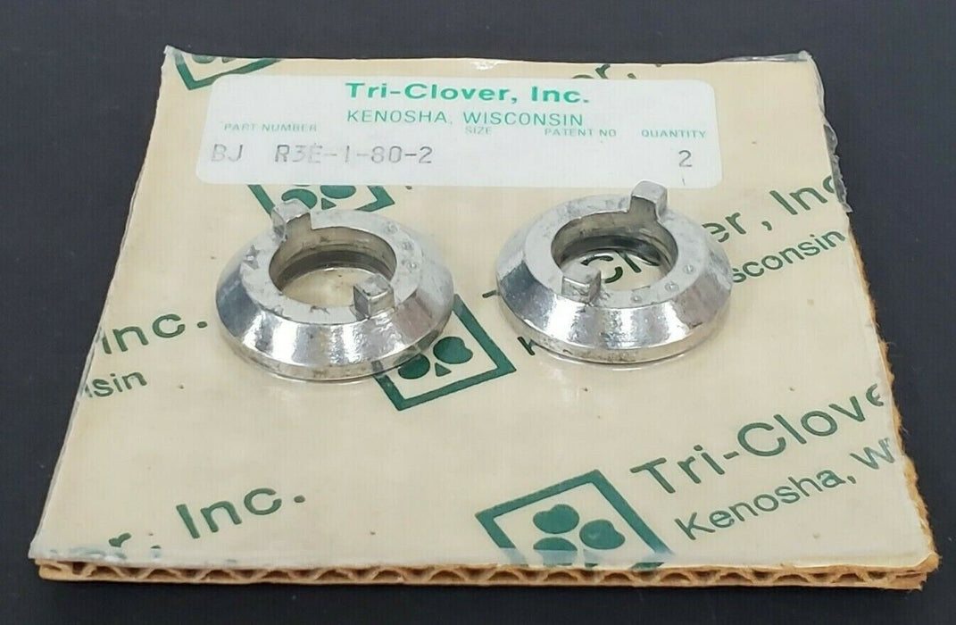 LOT OF 2 NEW TRI-CLOVER BJ R3E-1-80-2 SEAL RINGS
