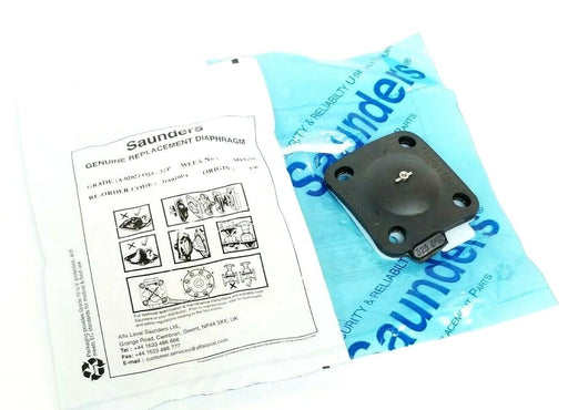 LOT OF 2 NEW SAUNDERS DA020P4 DIAPHRAGMS 3/4'' A-020214325-3/4''