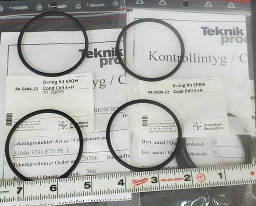LOT OF 2 NEW AMERSHAM BIOSCIENCES 44-5494-23 O-RING KITS EPDM COND. CELL E+H