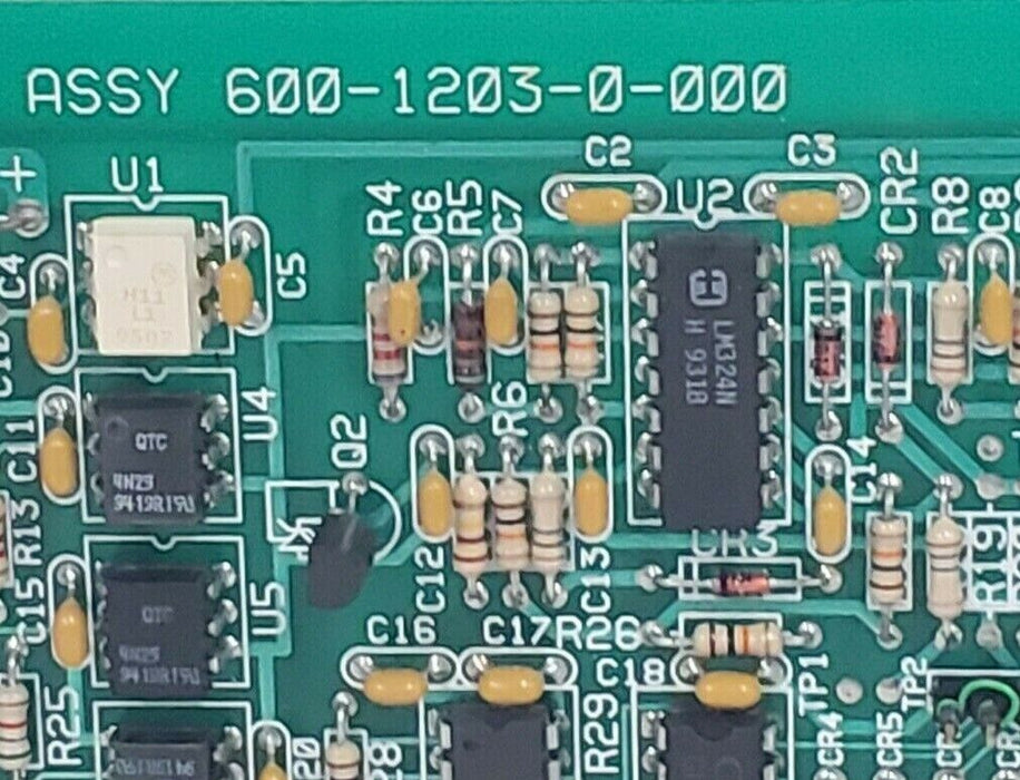 GOULD / MODICON ASSY. 600-1203-0-000 REV. A CONTROLBOARD PCB 60012130000