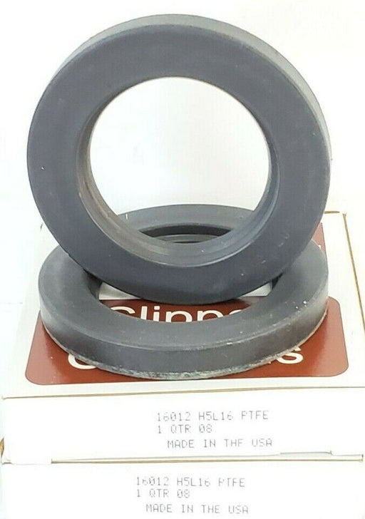 LOT OF 2 NIB PARKER 16012-H5L16 PTFE CLIPPER OIL SEALS 160604 16012H5L16
