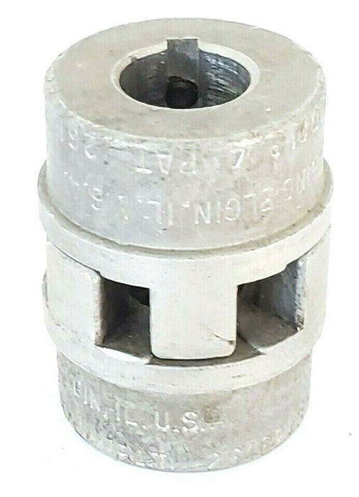 LOT OF 2 GERBIN G-100 3/4 COUPLING HUBS G100 0.75"