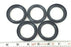 LOT OF 5 NEW AMERSHAM BIOSCIENCES 44-0515-01 TC-GASKETS 50.5/35MM EPDM