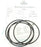 LOT OF 4 NEW GE HEALTHCARE 2052330/146 O-RINGS MATERIAL: EPDM, 44549234