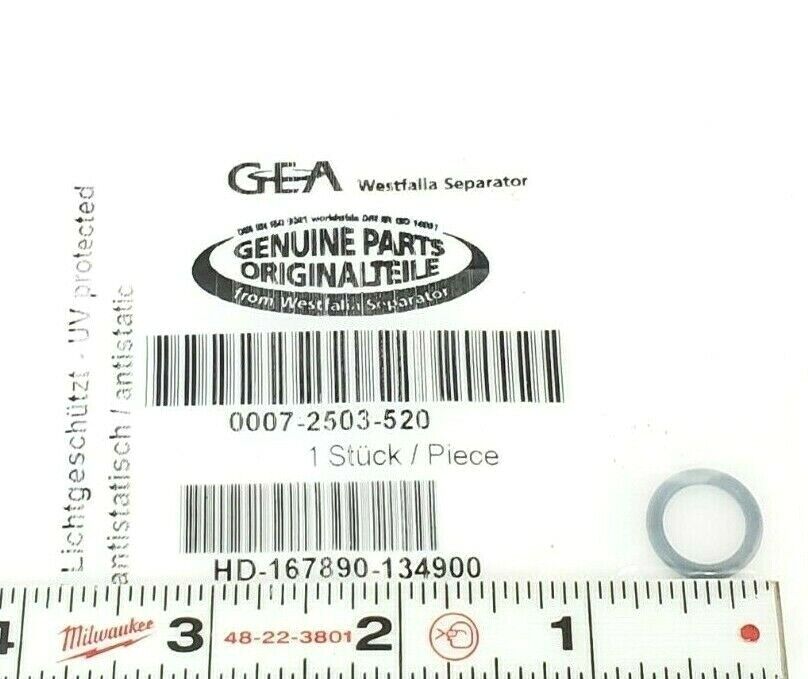 NEW GEA 0007-2503-520 O-RING 00072503520