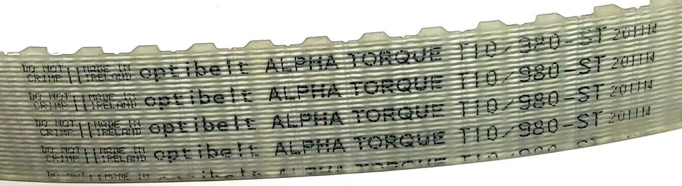 NEW OPTI-BELT T10/980-ST TIMING BELT 201114