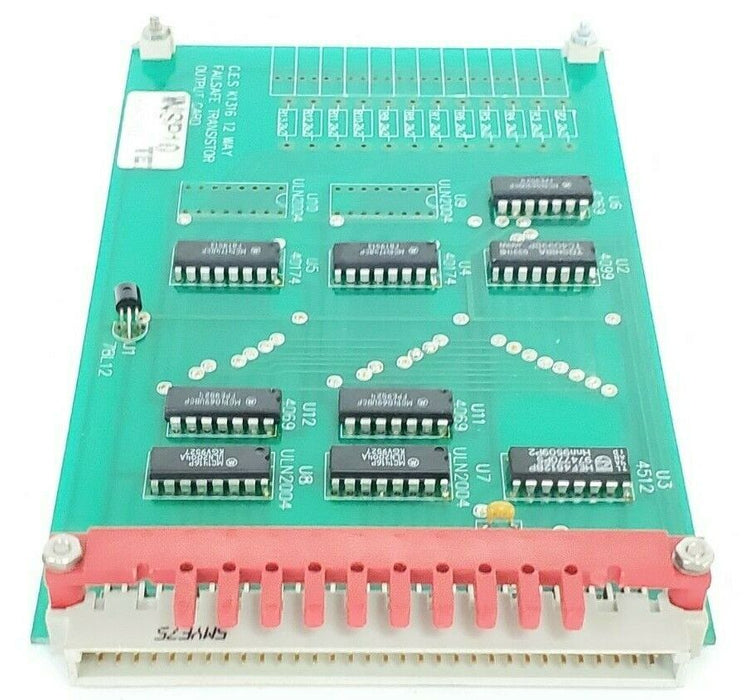 CONTROL EQUIPMENT K1316 12 WAY FAILSAFE TRANSISTOR OUTPUT CARD